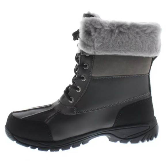 UGG Men’s Butte Boots Waterproof Grey Sz 13 NWOB - Picture 2 of 12